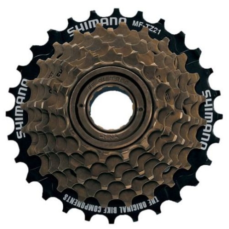 Przejdź do produktu Wolnobieg Shimano Altus 6 rz. 14-28 Brązowy Osłona