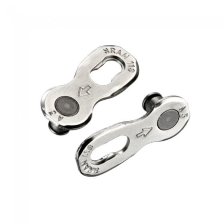Przejdź do produktu Spinka SRAM PowerLock 11 rz Srebrna