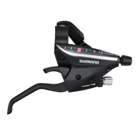 Przejdź do produktu Klamkomanetka Shimano Altus EF65 Czarna 8 rz.