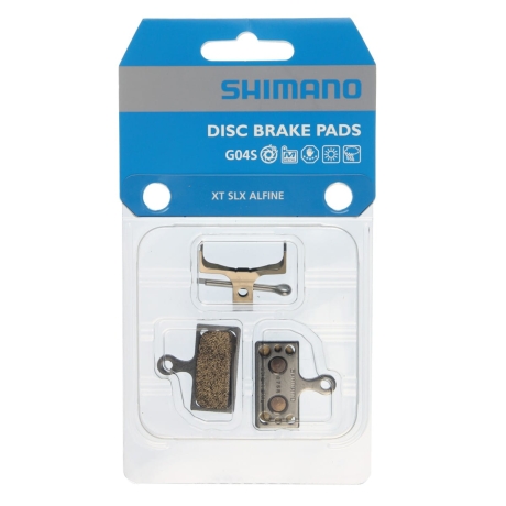 Przejdź do produktu Klocki Disc Shimano G04S (XT/SLX) Metaliczne