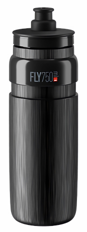 Przejdź do produktu Bidon Elite FLY TEX Black/Grey Logo 750ml