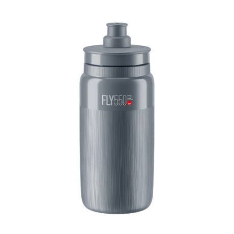 Przejdź do produktu Bidon Elite FLY TEX Grey/Grey Logo 550ml