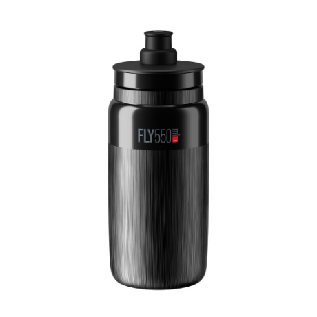 Przejdź do produktu Bidon Elite FLY TEX Black/Grey Logo 550ml