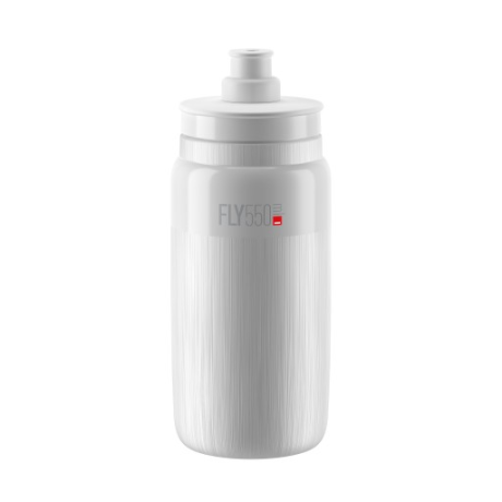 Przejdź do produktu Bidon Elite FLY TEX White/Grey Logo 550ml