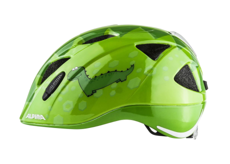 Przejdź do produktu Kask Alpina Ximo JR Flash Green Dino Gloss 49-54