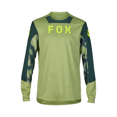 Przejdź do produktu Koszulka Fox LS Defend Taunt Pale Green /2024