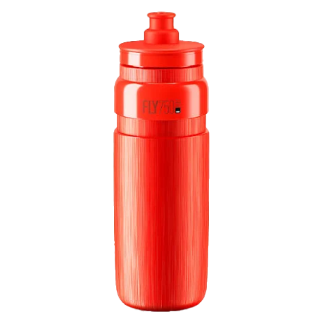 Przejdź do produktu Bidon Elite FLY TEX Red/Grey Logo 750ml