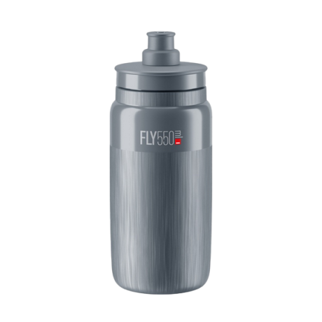 Przejdź do produktu Bidon Elite FLY TEX Grey/Grey Logo 550ml