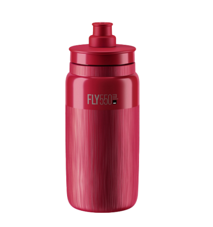 Przejdź do produktu Bidon Elite FLY TEX Amaranth/Grey Logo 550ml