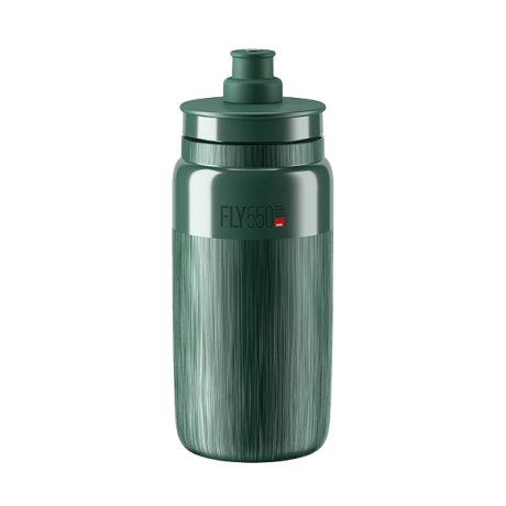 Przejdź do produktu Bidon Elite FLY TEX Dark Green/Grey Logo 550ml