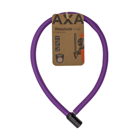 Przejdź do produktu Zapięcie AXA Linka Resolute Purple 60/0,6