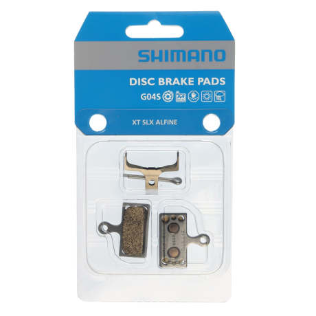 Przejdź do produktu Klocki Disc Shimano G04S (XT/SLX) Metaliczne