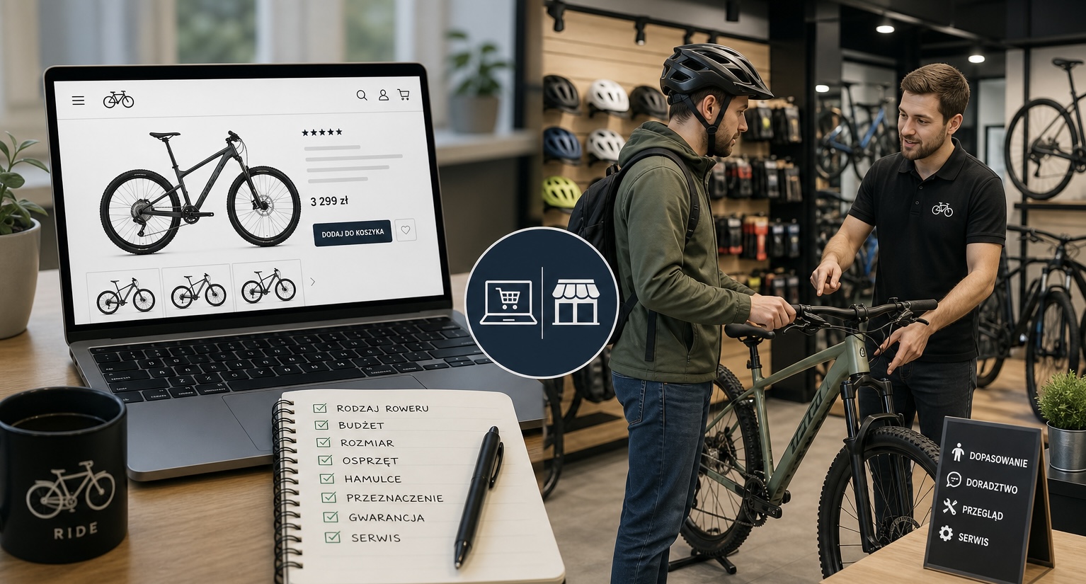 Sklep rowerowy online i stacjonarny – kompletny przewodnik po zakupie roweru
